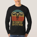 Vintage No Country For Old Men Uterus Women&#39;s Righ T-Shirt