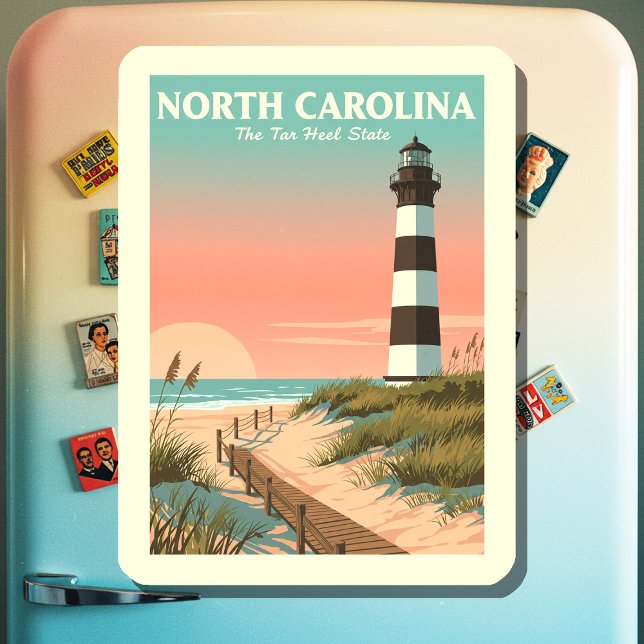 Vintage North Carolina Magnet (Creator Uploaded)