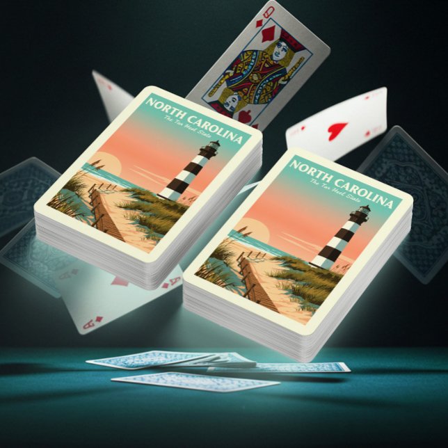 Vintage North Carolina Poker Cards (Creator Uploaded)