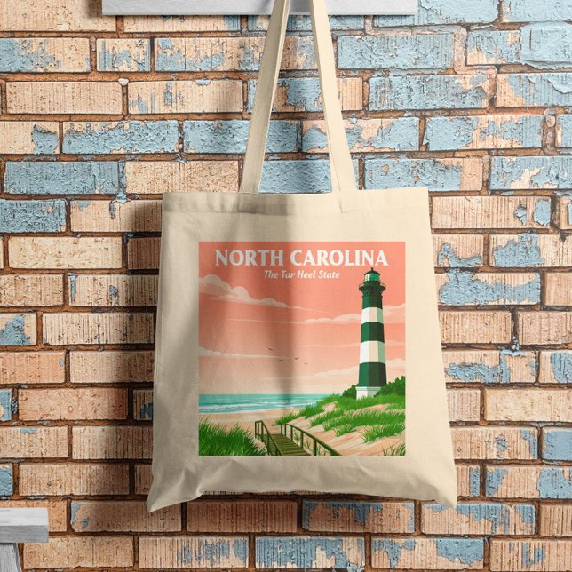 Vintage North Carolina Tote Bag (Creator Uploaded)