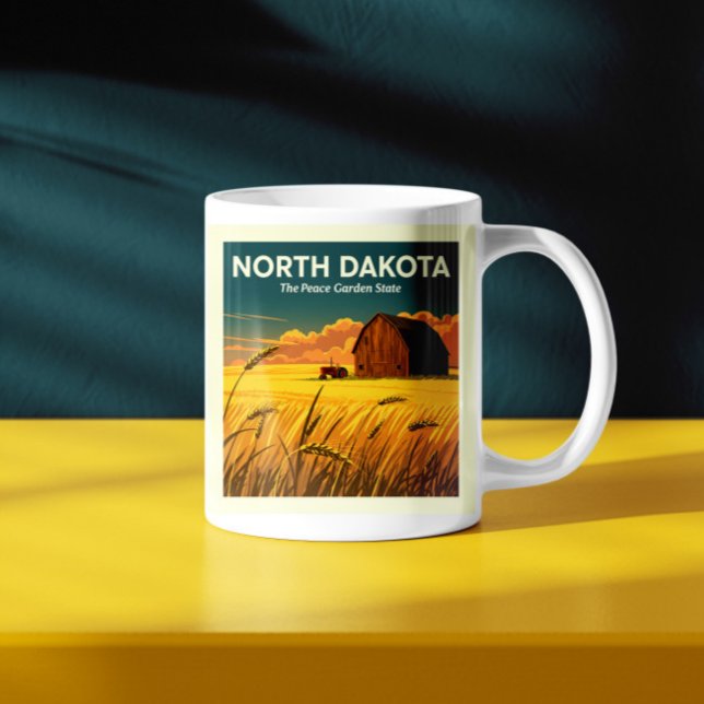 Vintage North Dakota Coffee Mug (Creator Uploaded)