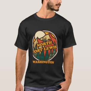 Vintage North Fort Lewis Washington Mountain Souve T-Shirt