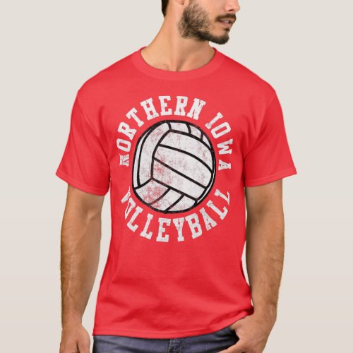 Vintage Northern Iowa Volleyball T_Shirt