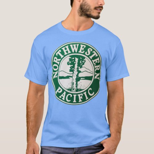 Vintage Northwestern Pacific Railroad T_Shirt