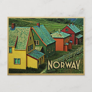 Vintage Norway Postcard