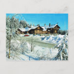 Vintage Norway,  ,snow In Winter Mountains Postcard at Zazzle