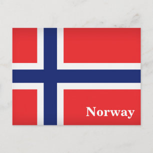 Vintage Norway Travel Tourism Postcard