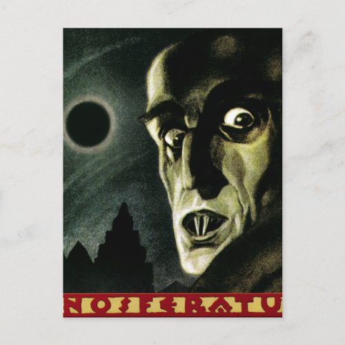 Vintage Nosferatu Art Postcard