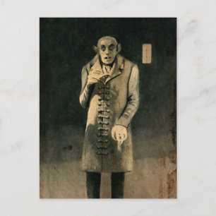 Vintage Nosferatu Art Postcard
