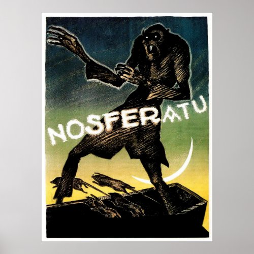 Vintage Nosferatu Australian Poster