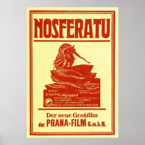 Vintage Nosferatu Poster