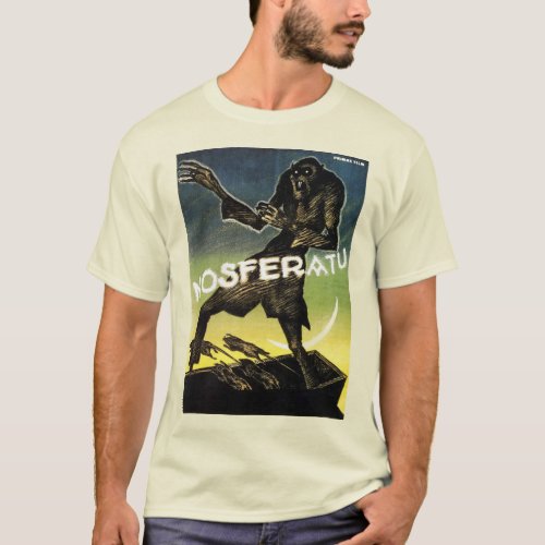 Vintage Nosferatu Poster T_Shirt