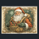 Vintage Nostalgia 2026 Wall Calendar<br><div class="desc">2026 Vintage Nostalgia Calendar, featuring twelve charming retro seasonal illustrations Bring timeless charm to your walls with this 2026 Vintage Nostalgia Calendar, featuring storybook-style retro illustrations for every season. Each month is filled with antique holiday art and old-fashioned charm. A beautiful collectible wall calendar and a thoughtful gift for anyone...</div>