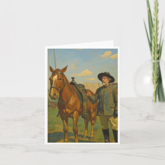 Vintage notecard Buffalo Bill (Front)