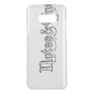 Vintage Notes And Queries Typograph Uncommon Samsung Galaxy S8+ Case