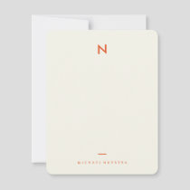 Vintage Notes Personal Stationery