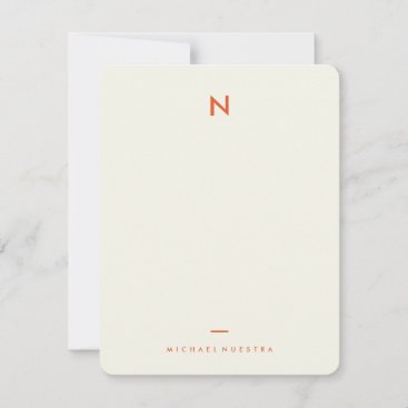 Vintage Notes Personal Stationery