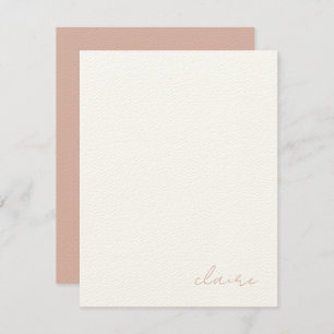 Vintage Notes Personalized Stationery