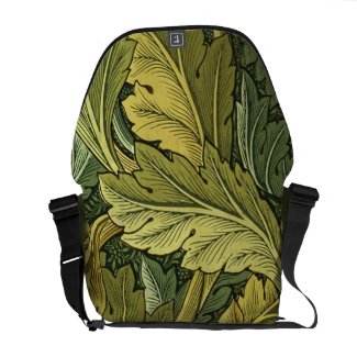 Vintage Nouveau Acanthus Leaf Messenger Bag