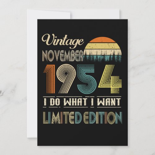 Vintage November 1954 What I Want Limited Edition Announcement