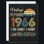 Vintage November 1966 What I Want Limited Edition Save The Date<br><div class="desc">Vintage November 1966 What I Want Limited Edition</div>