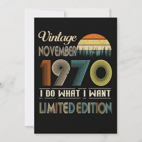 Vintage November 1970 What I Want Limited Edition Announcement
