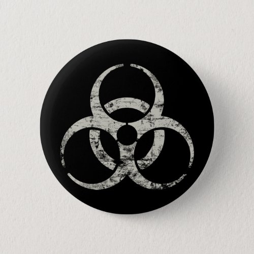 Vintage Nuclear Symbol Button