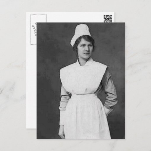Vintage Nurse Postcard Zazzle
