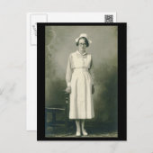 Vintage Nurse Postcard (Front/Back)