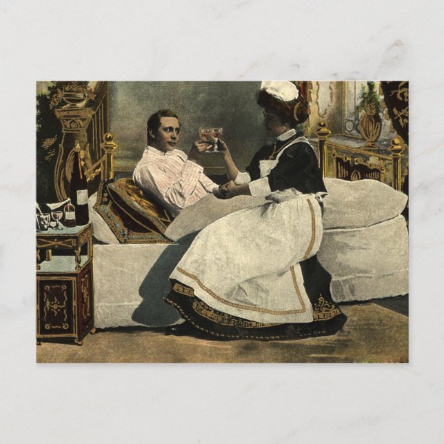 Vintage Nurse Postcard (Front)