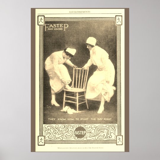 Vintage nurse poster | Zazzle.com