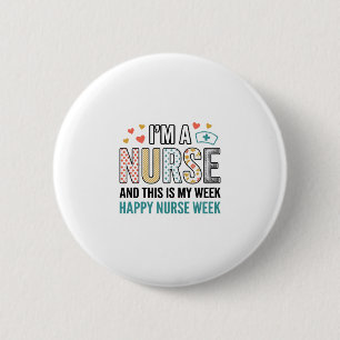 Vintage Nurse Week Appreciation Typography Shirt_1 Button