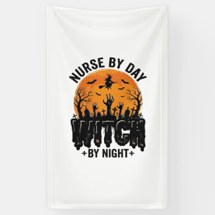 Vintage Nurse Witch Halloween Design_1 Banner