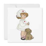 Vintage Nurse With Puppy T-shirts and Gifts