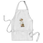 Vintage Nurse With Puppy T-shirts and Gifts Adult Apron