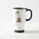 Vintage Nurse With Puppy T-shirts and Gifts Travel Mug