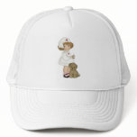 Vintage Nurse With Puppy T-shirts and Gifts Trucker Hat