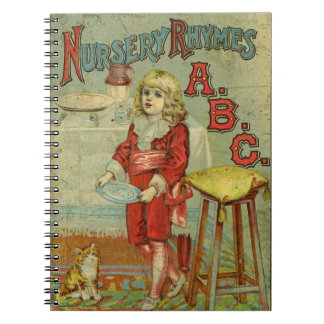 Vintage Nursery Rhymes ABC Children's Book Cover