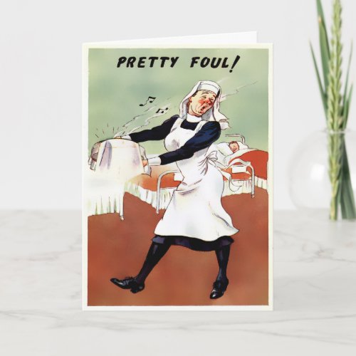 Vintage Nurses Day Card