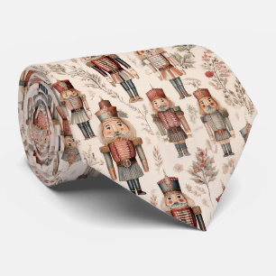 Vintage Nutcracker Soldiers - Classic Christmas 1 Neck Tie