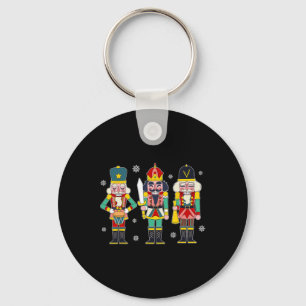 Vintage Nutcracker Squad Christmas 2024 Xmas Match Keychain