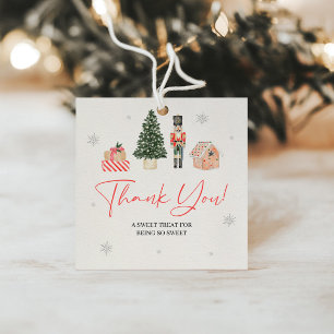 Vintage Nutcracker Winter Onederland Gift Tag