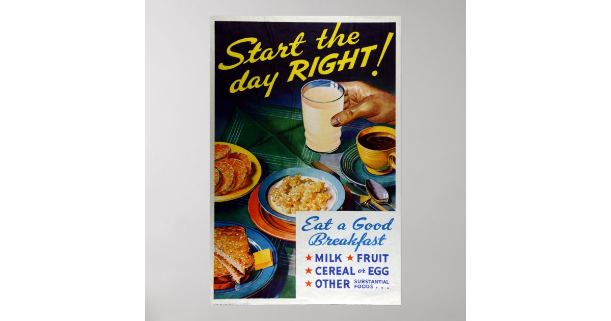 Breakfast Cereals And Milk Art: Canvas Prints, Frames & Posters