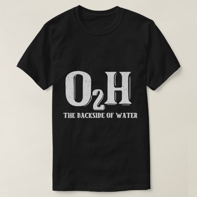 Vintage O2H Backside Of Water T-Shirt (Design Front)
