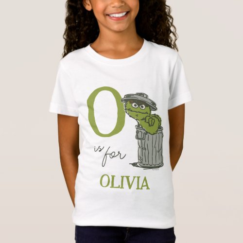 Vintage _ O is for Oscar  Add Your Name T_Shirt