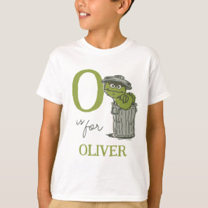 Vintage - O is for Oscar | Add Your Name T-Shirt