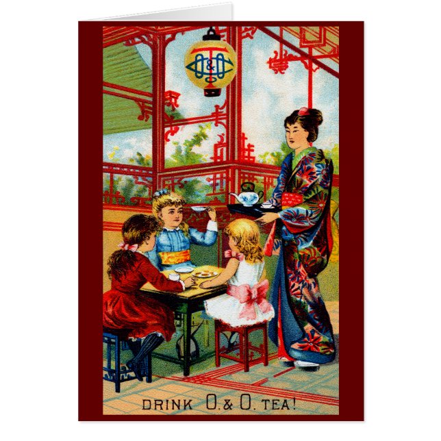 Vintage O&O Tea Cards (Front)