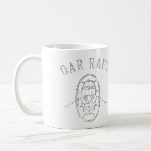 Vintage Oar Raft Rafting Coffee Mug