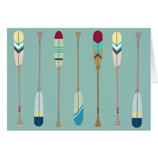 Vintage Oars Cards (Front Horizontal)