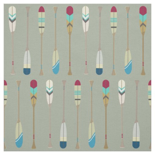 Vintage Oars Fabric
